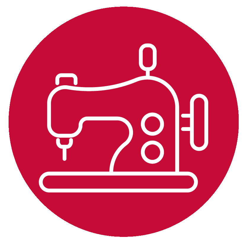 sewing machine icon | Custom Clothing Embroidery in Sacramento, CA